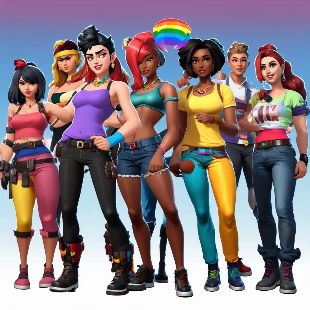 Nhân vật game LGBTQ+ đa dạng