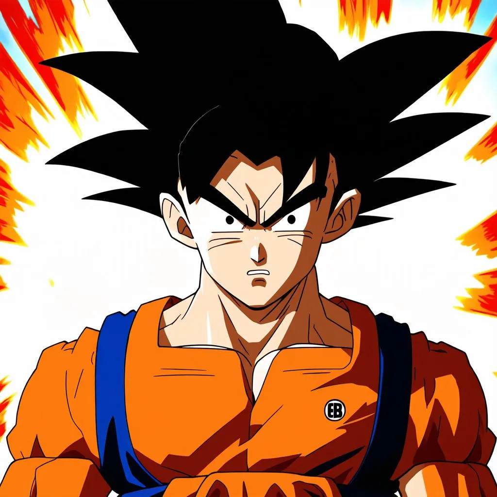 Nhân vật Goku trong game Dragon Ball