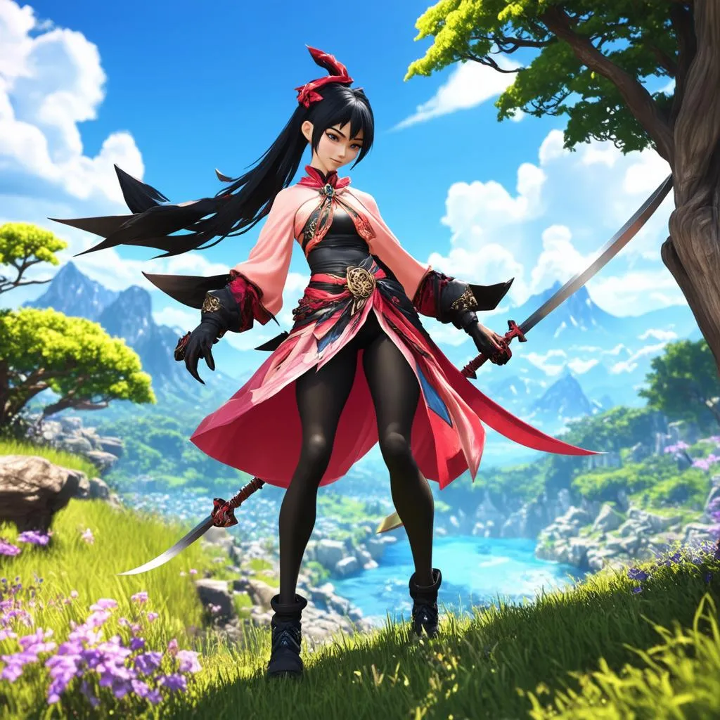 Nhân vật trong game Blade and Soul