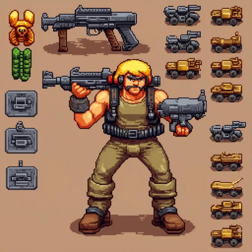 Metal Slug 2 Character