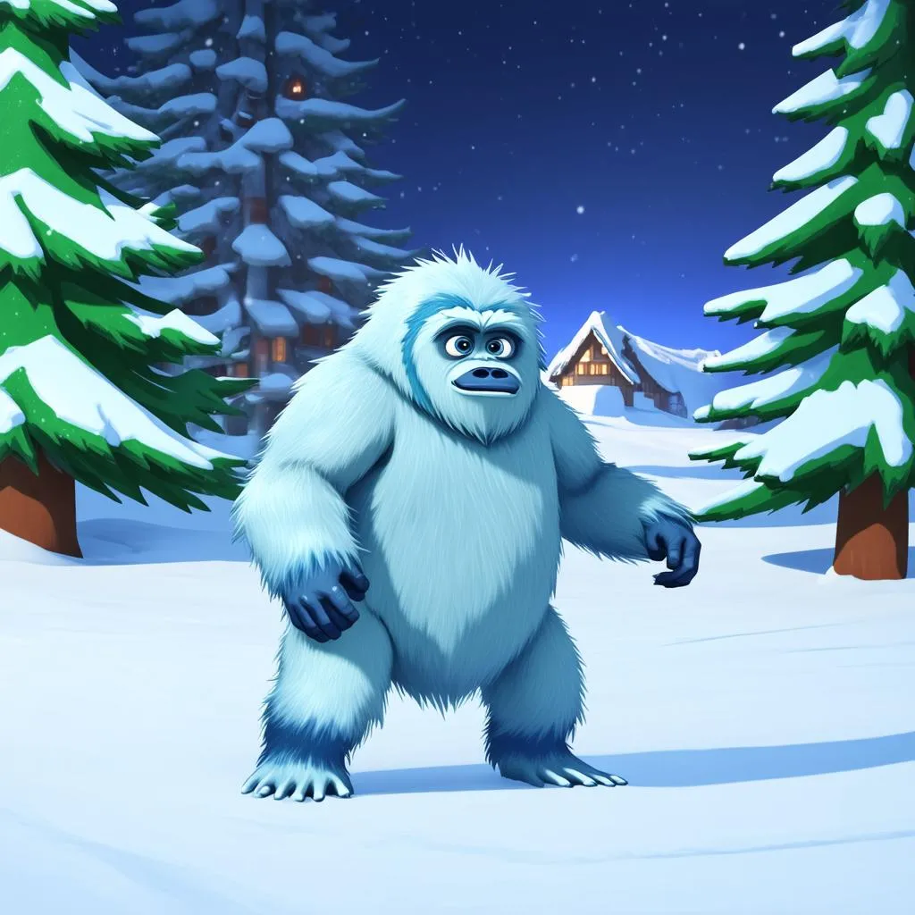 Nhân vật Yeti trong game