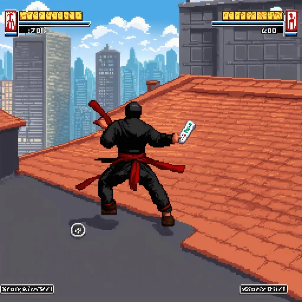 Ninja Game Wii Gameplay