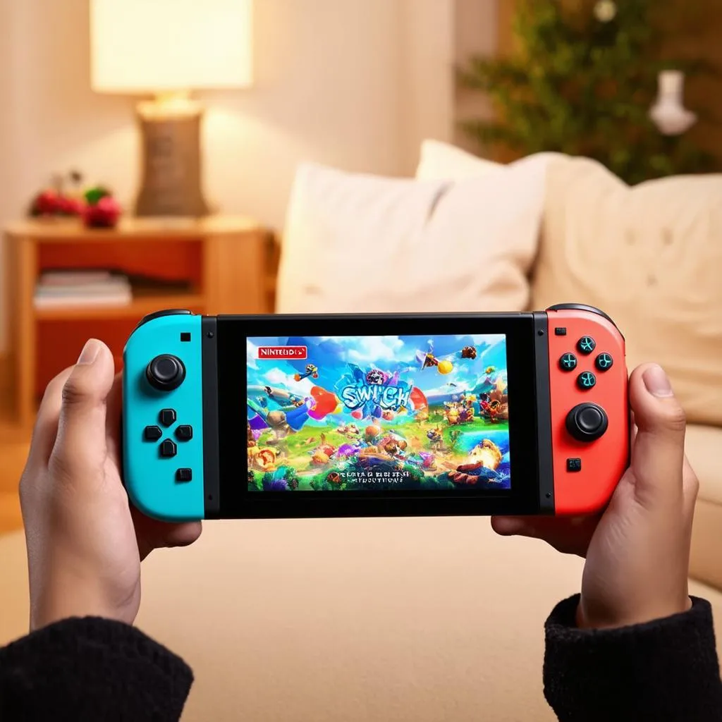 máy chơi game cầm tay Nintendo Switch