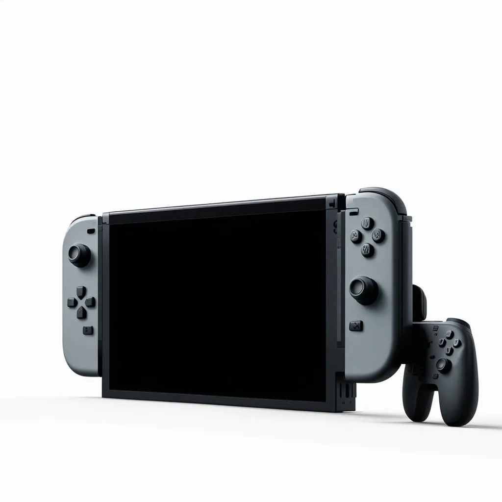 Nintendo Switch cũ với tay cầm Joy-Con