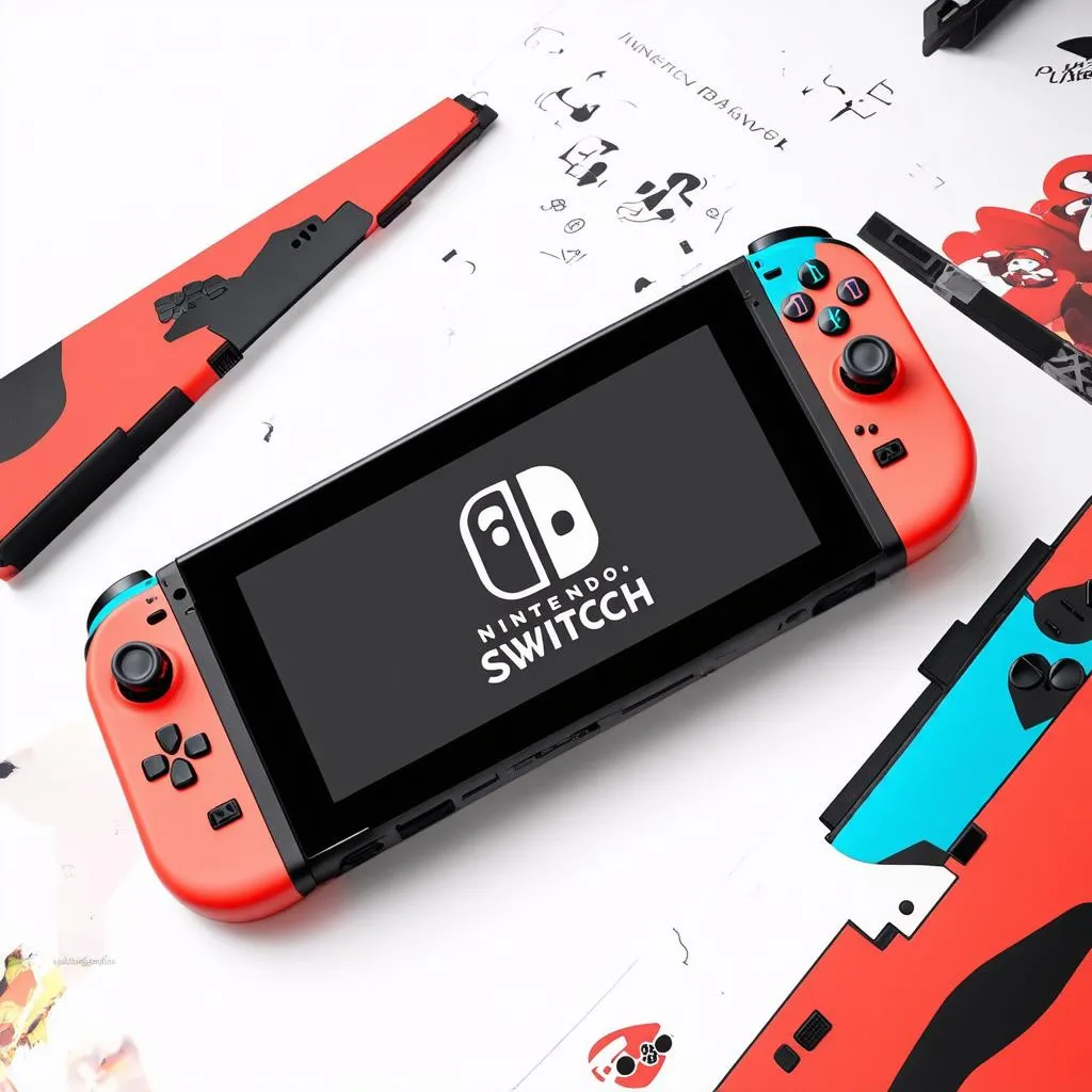 Bìa game Nintendo Switch tự thiết kế