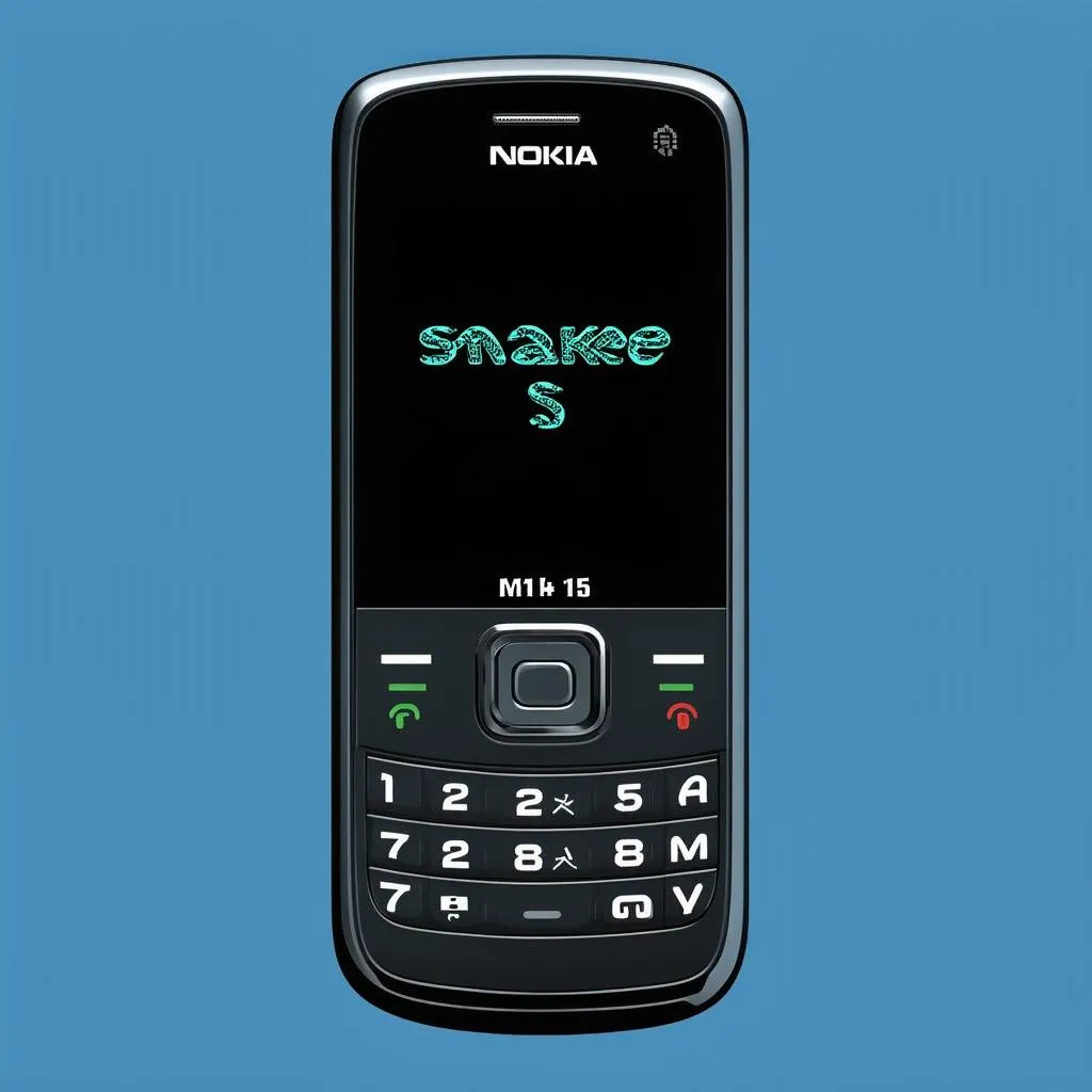 Nokia 8110 4G chơi Snake