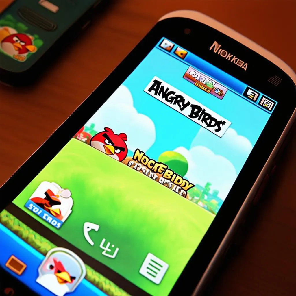 Nokia Asha 501 Angry Birds