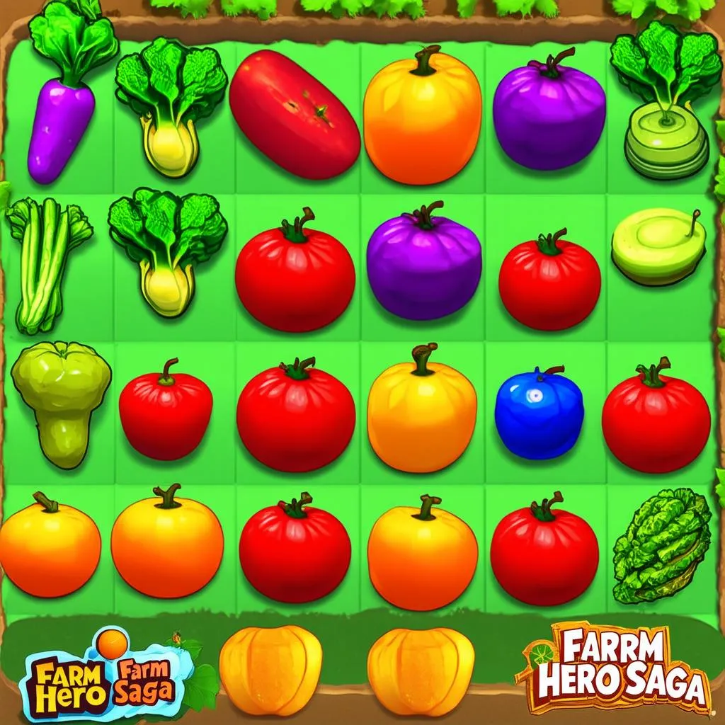 Nông Sản Trong Farm Hero Saga