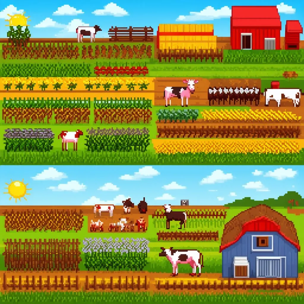 Happy farm