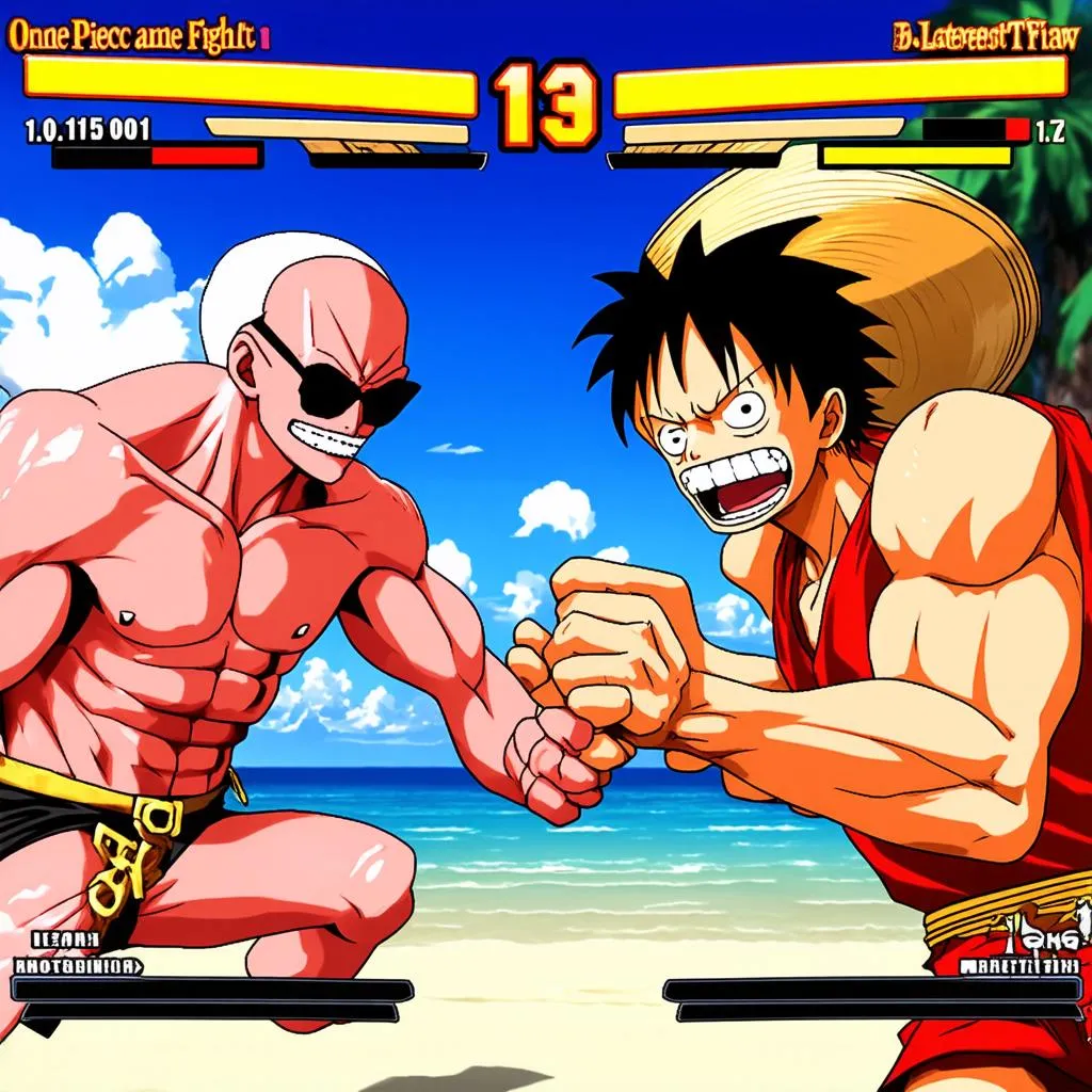 Gameplay Screenshot of One Piece Ultimate Fight 1.7