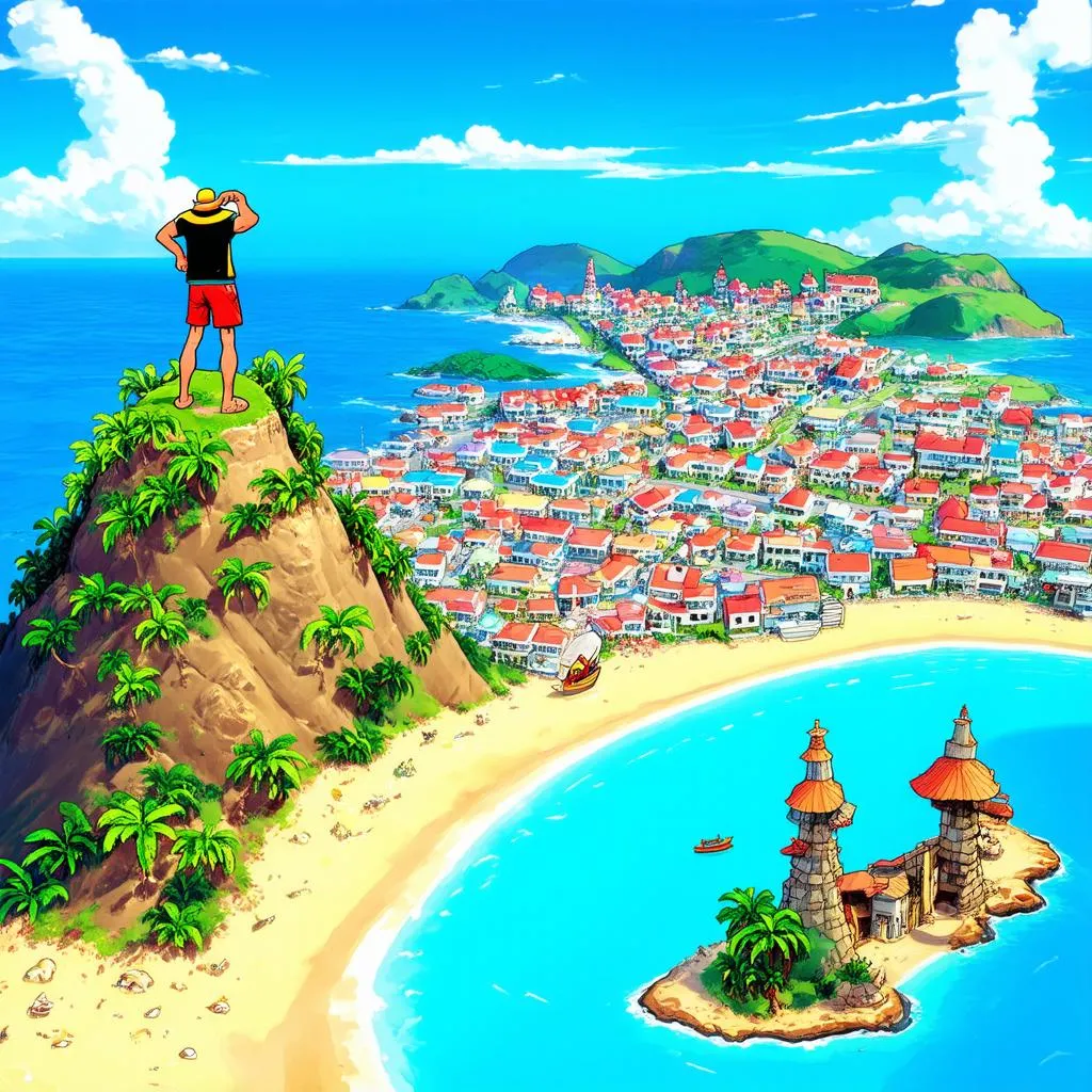 one piece world seeker island