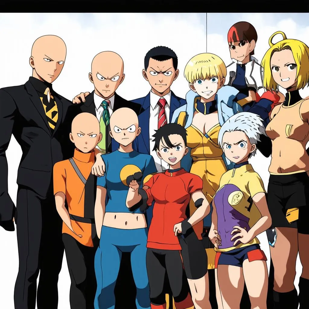 Các nhân vật trong One Punch Man