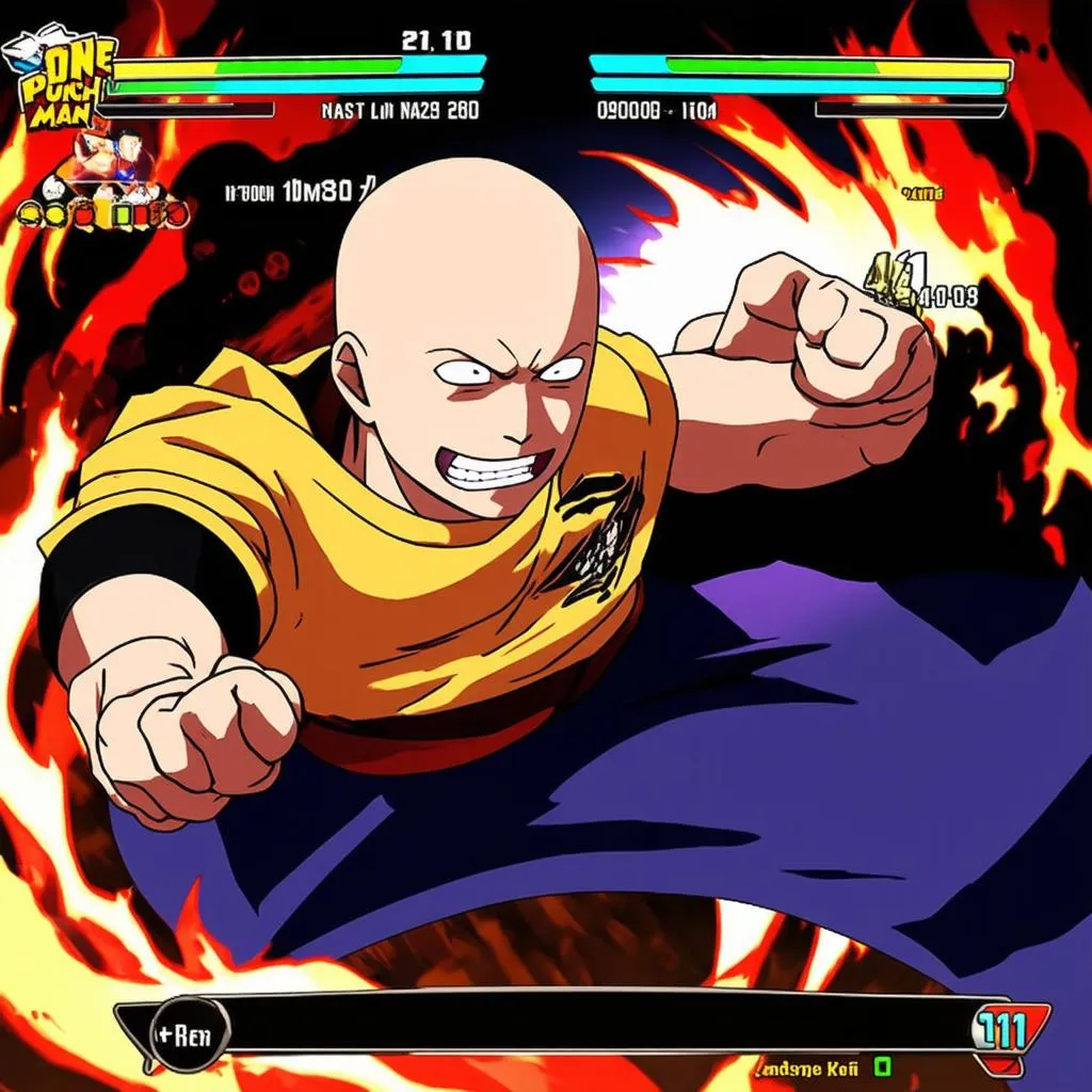 Gameplay game One Punch Man trên điện thoại