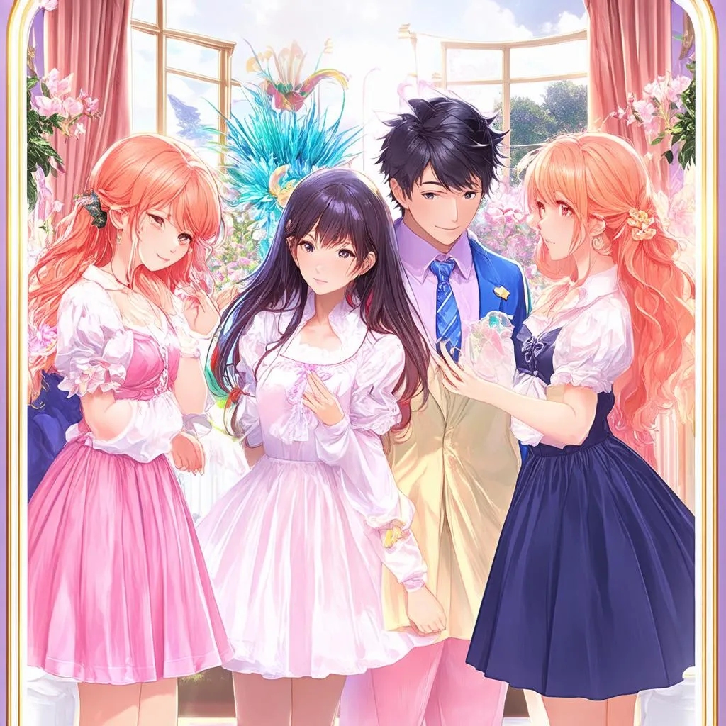 Thế giới ảo trong game Otome