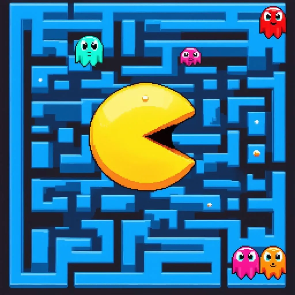 Pacman vượt qua thử thách