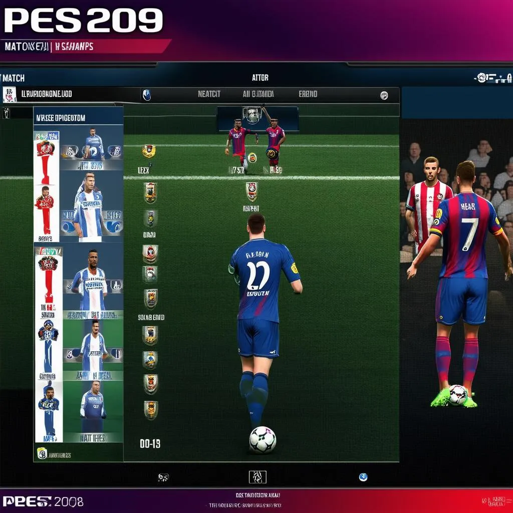 Gameplay PES 2009