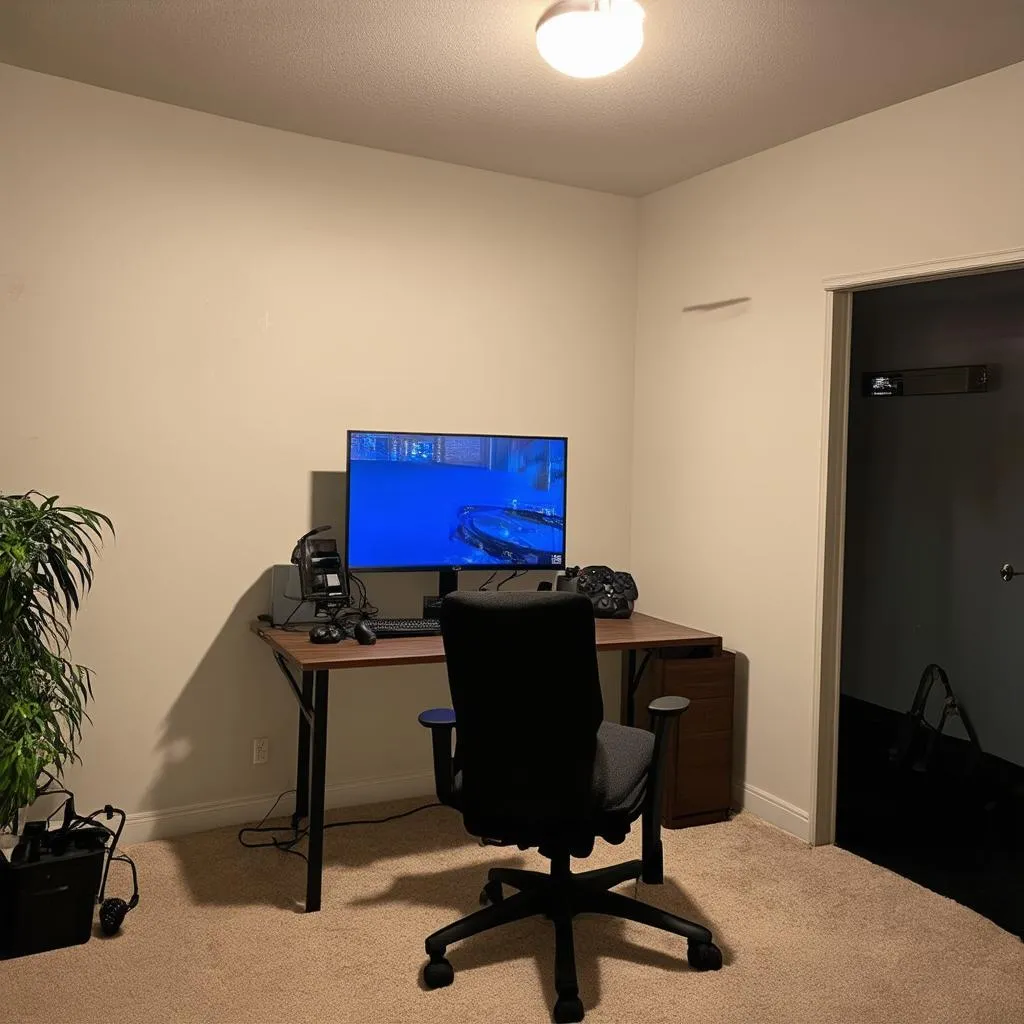 Gaming room feng shui