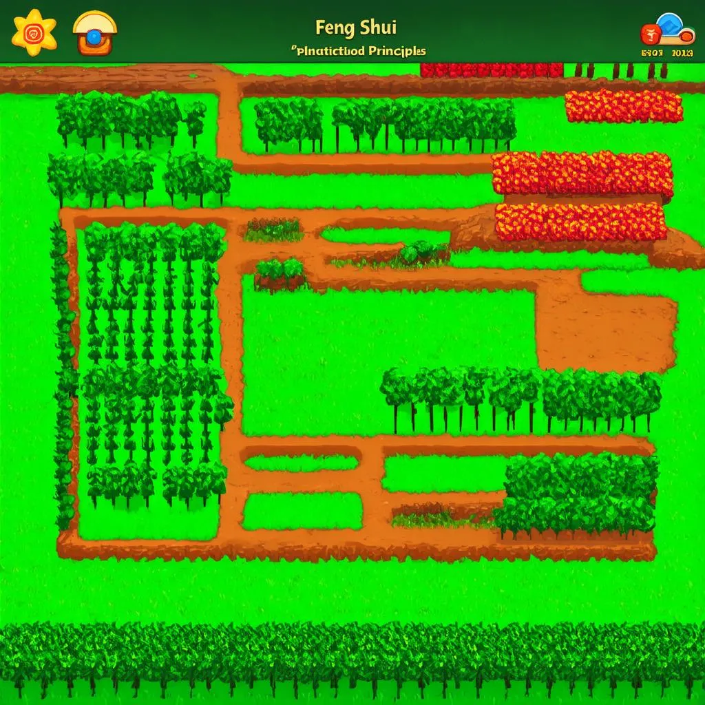 Phong thủy trong game nông trại