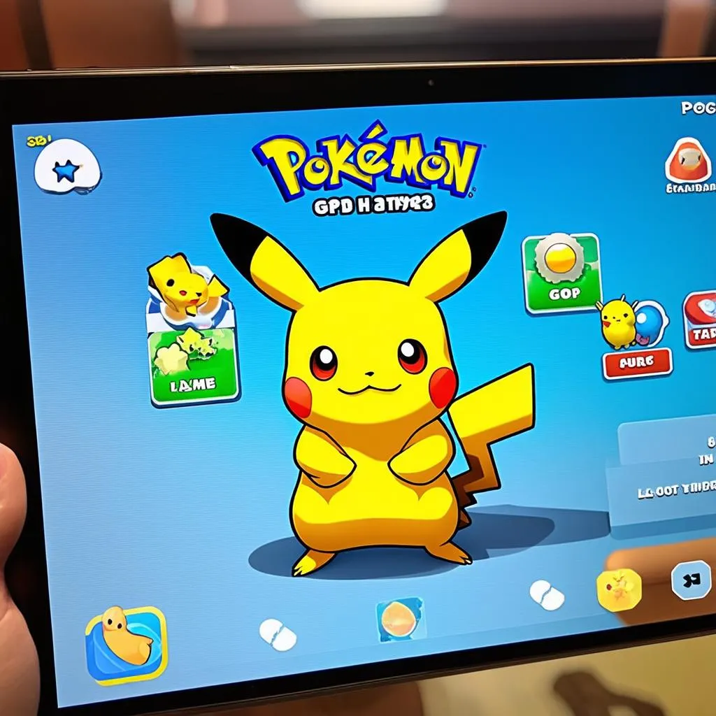 Phiên bản game Pikachu Android mới nhất