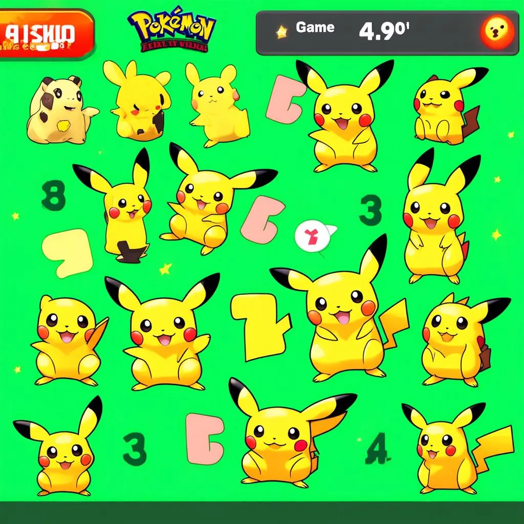 Pikachu game