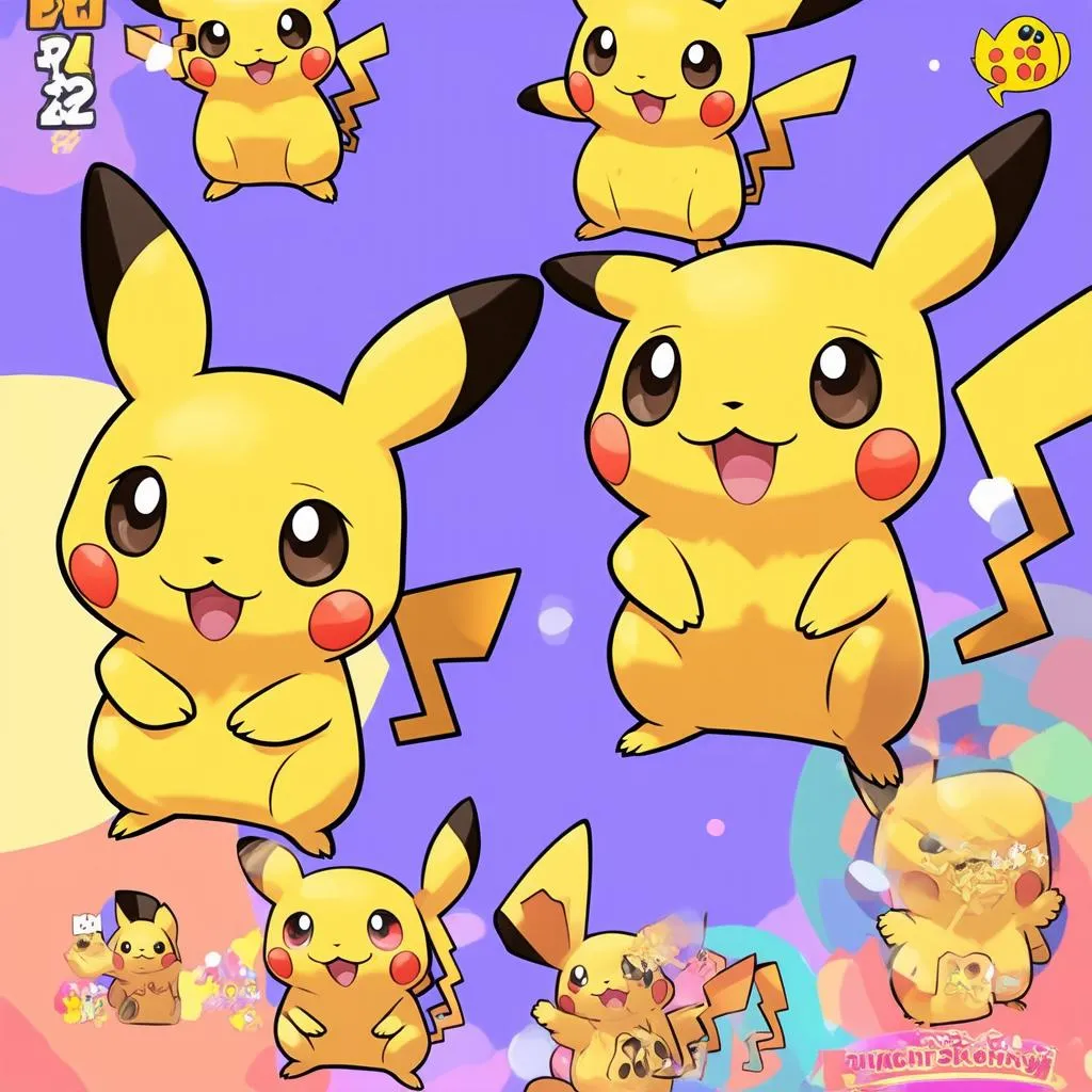 Game Pikachu: Cặp Pikachu dễ thương