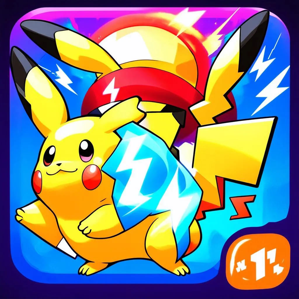 Biểu tượng game Pikachu