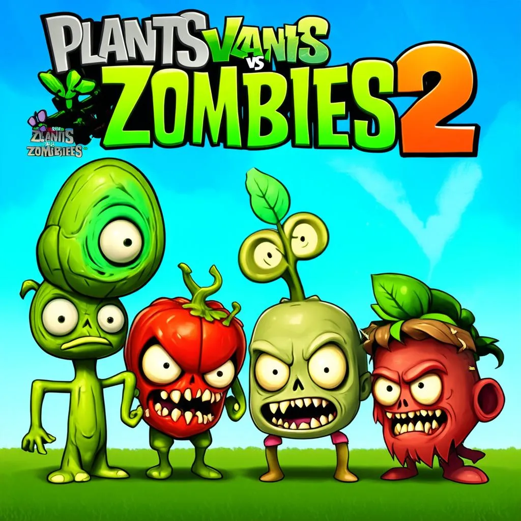 Nhân vật Plants vs Zombies 2