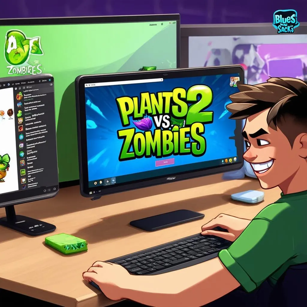 plants vs zombies 2 pc online game bluestacks