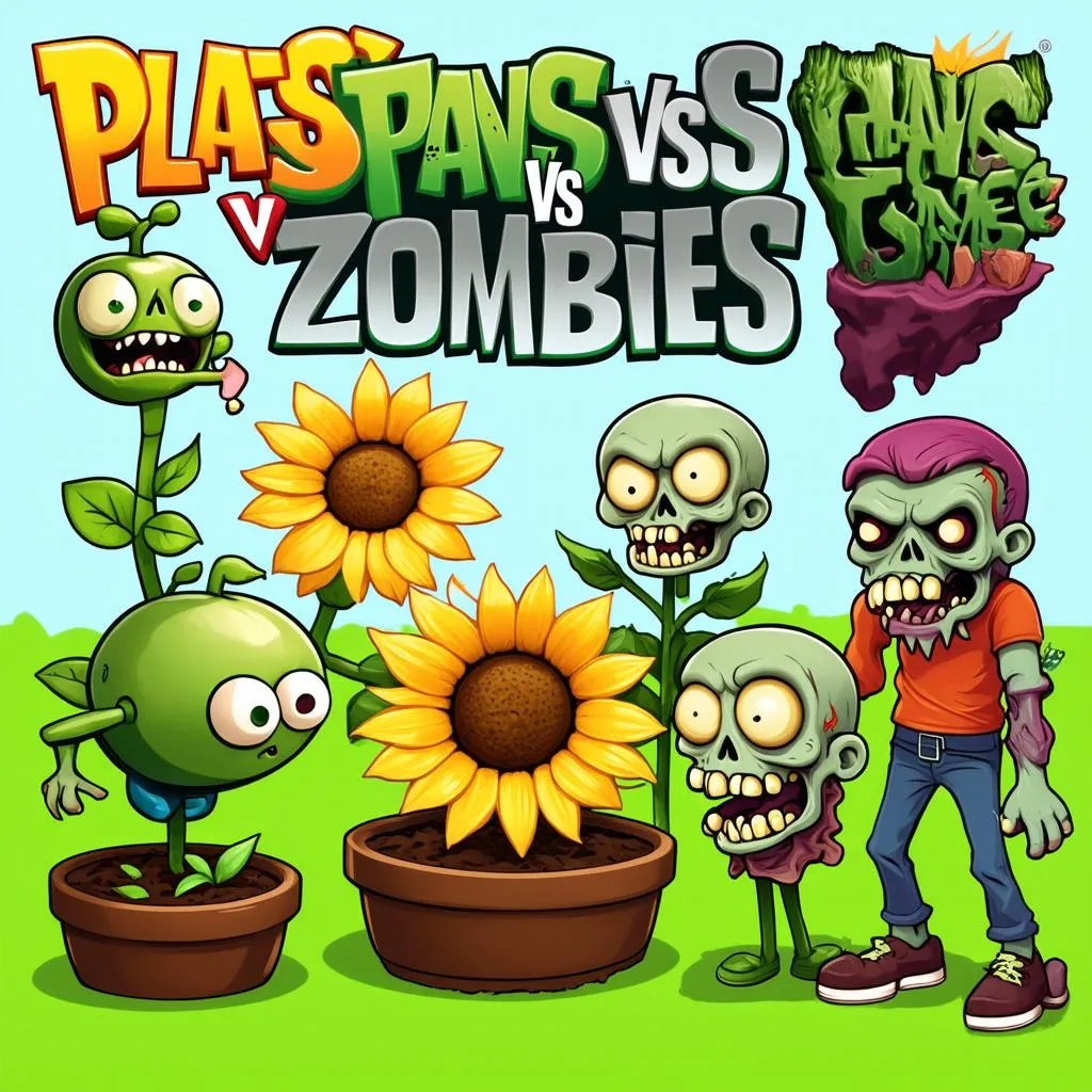 Plants vs Zombies Characters