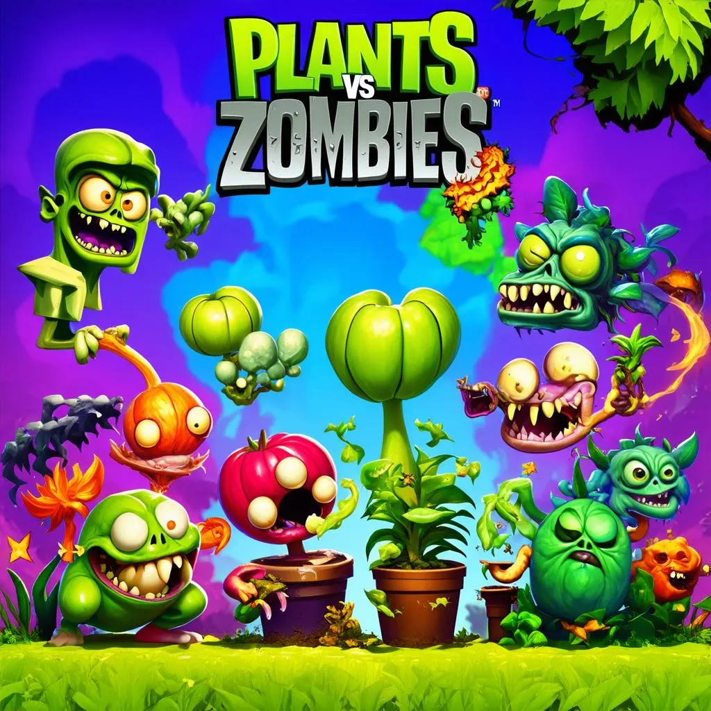 Plants vs Zombies: Một cuộc chiến khốc liệt giữa thực vật và zombie