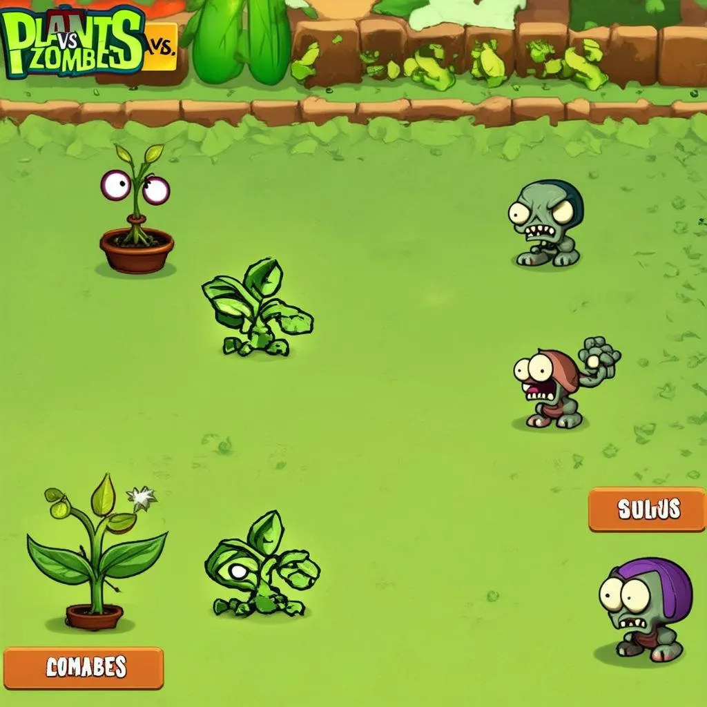 Plants vs. Zombies gameplay