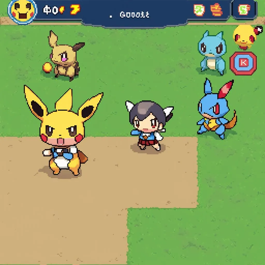 Pokemon chibi game nhập vai