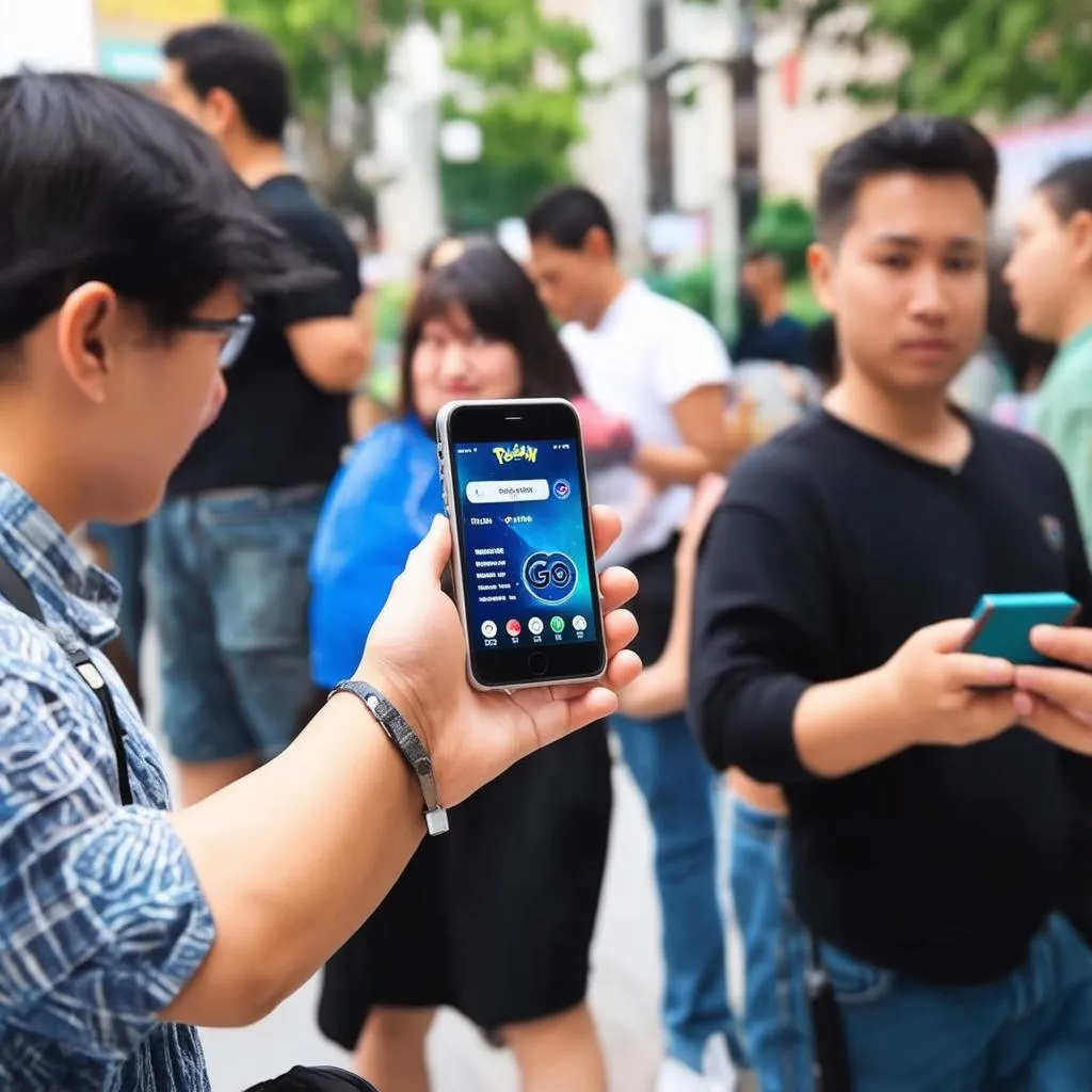 Trải nghiệm game Pokemon Go