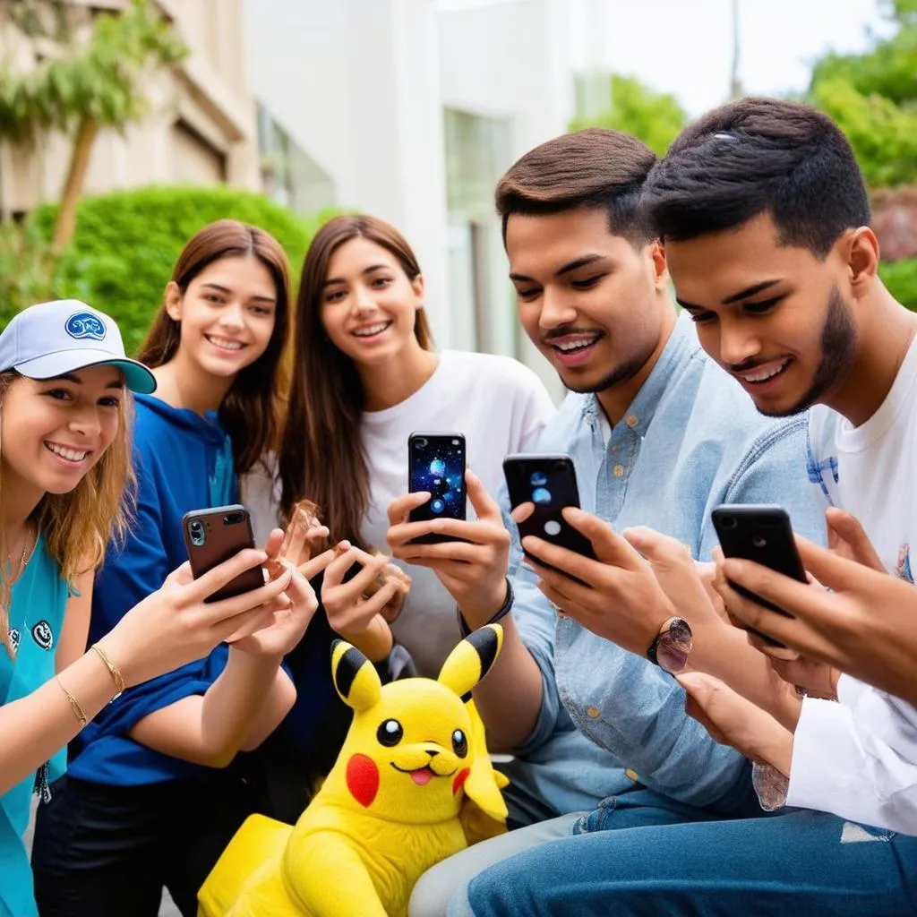 Pokémon GO friends