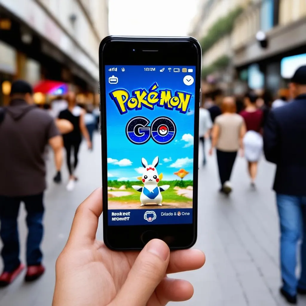 Pokémon Go trên điện thoại