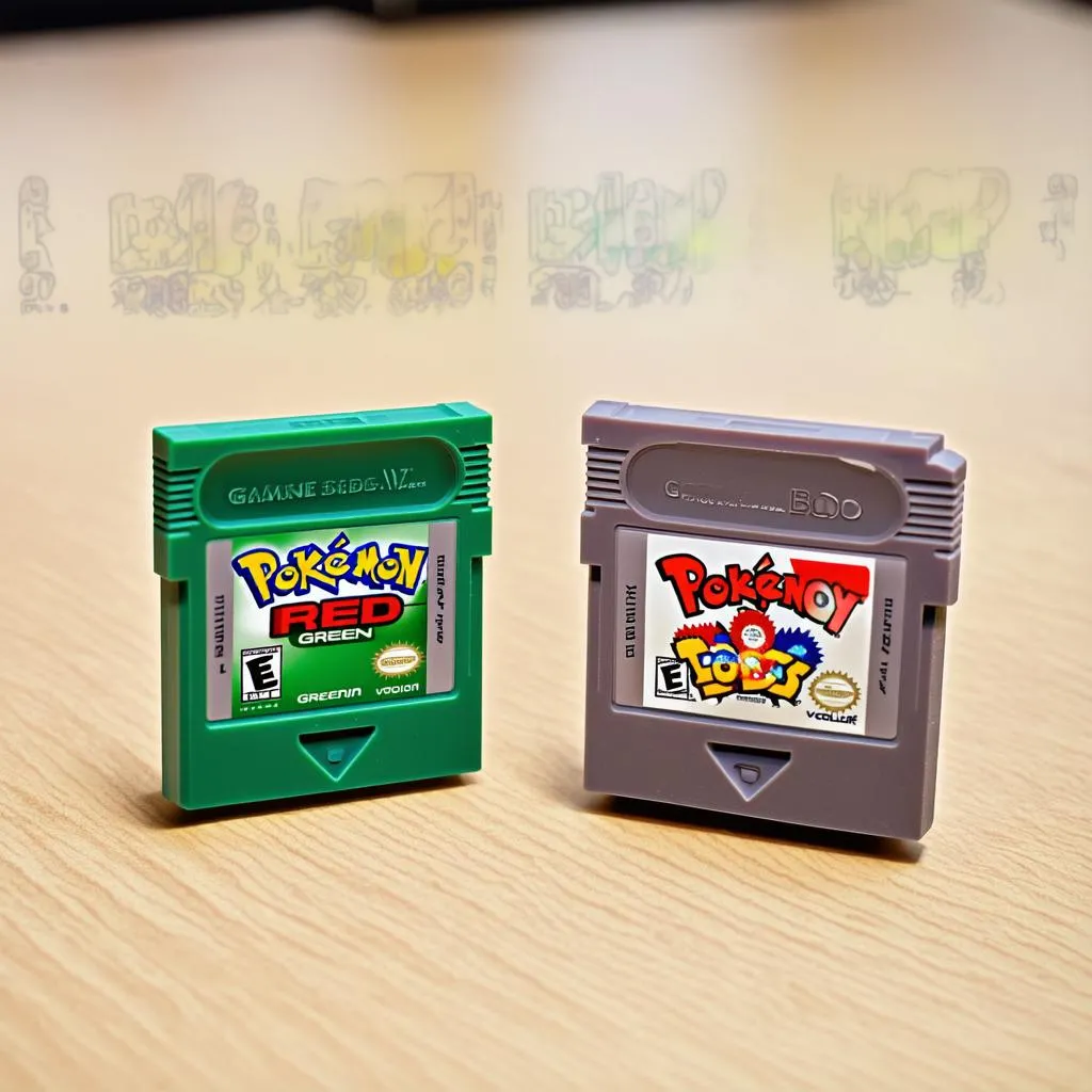 Game Pokemon Red và Green