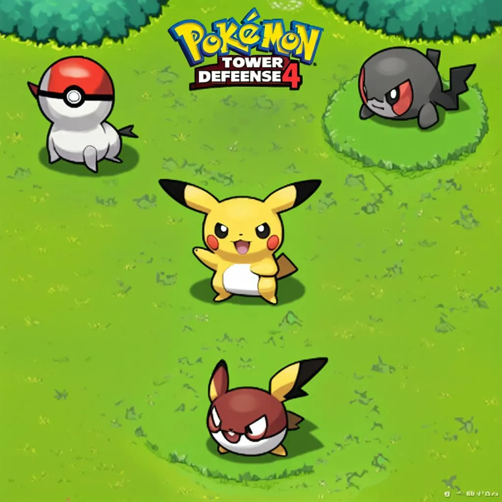 pokemon tower defense 4 gameplay