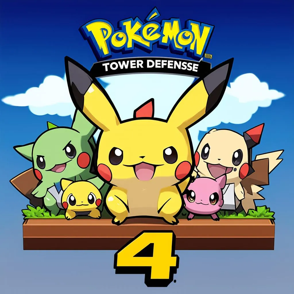 logo pokemon tower defense 4