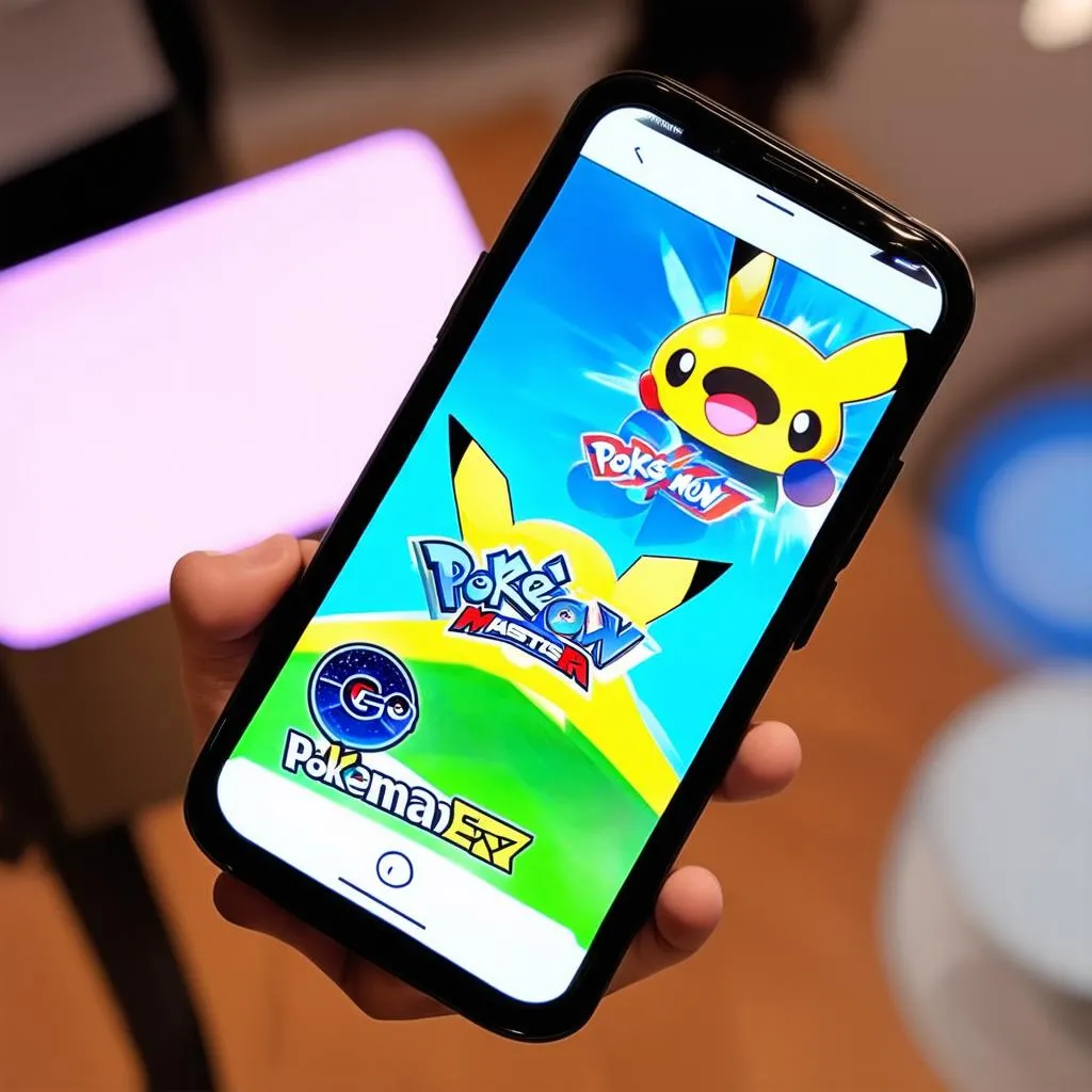 Game Pokemon trên điện thoại