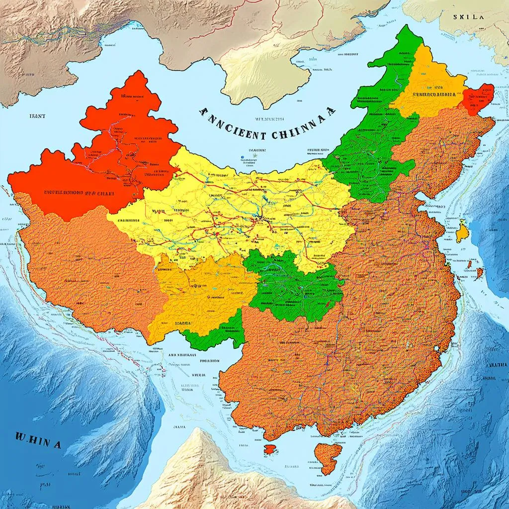 Prince of Qin map