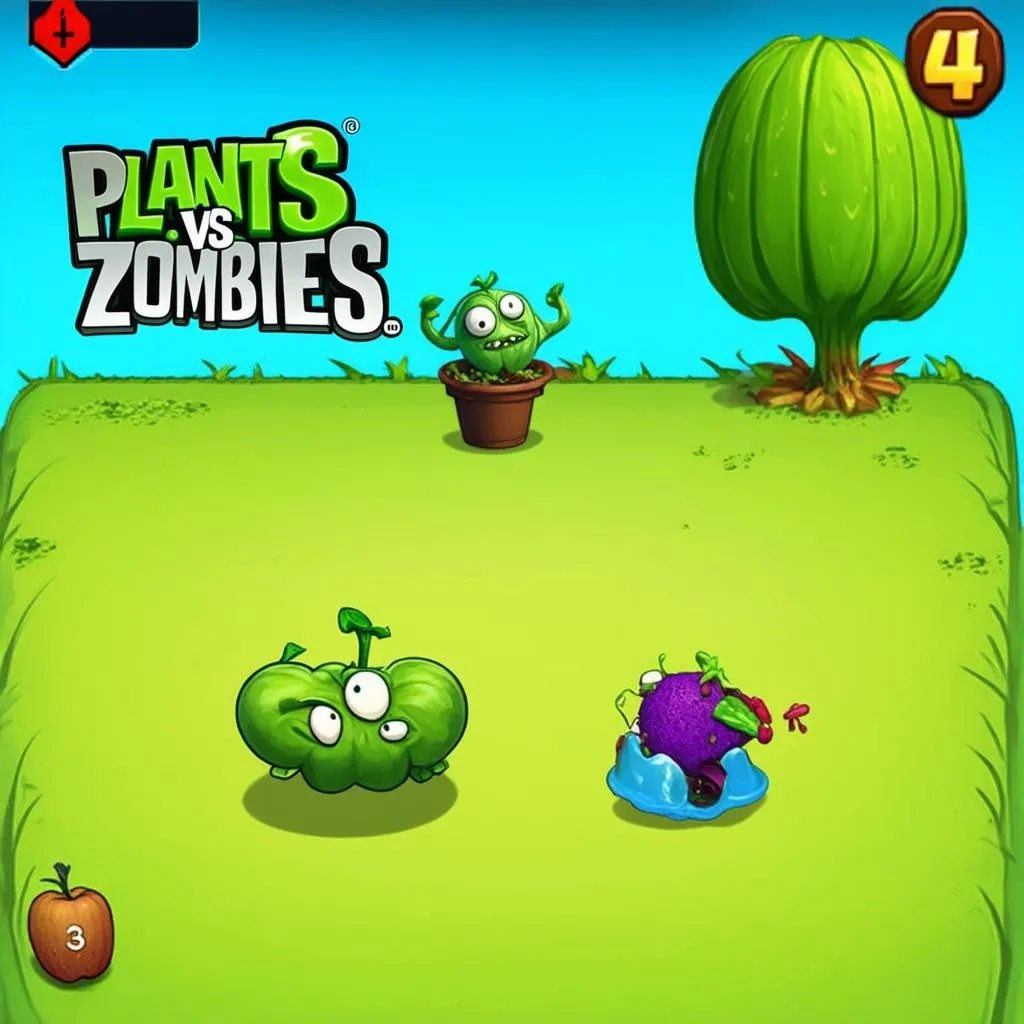 Gameplay Plants vs. Zombies 4