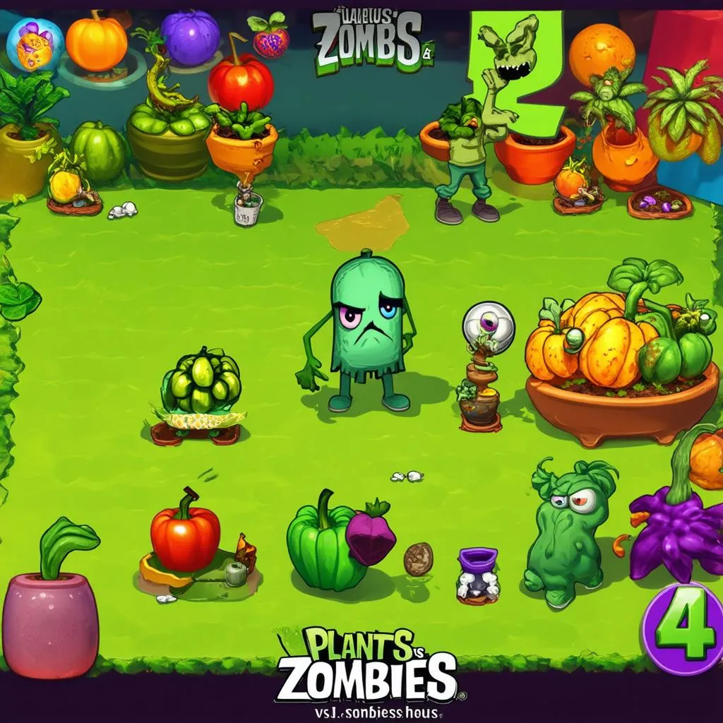 Plants vs. Zombies 4 graphics