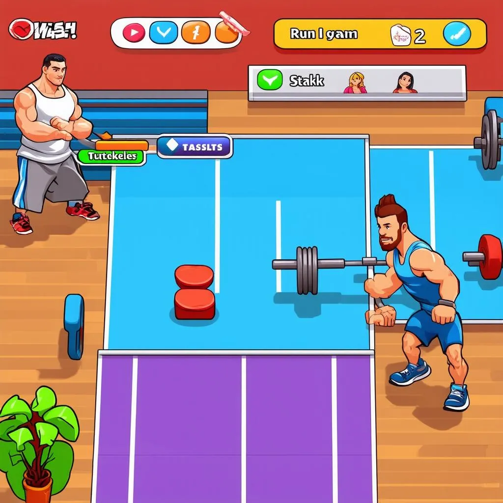 Game quản lý phòng gym