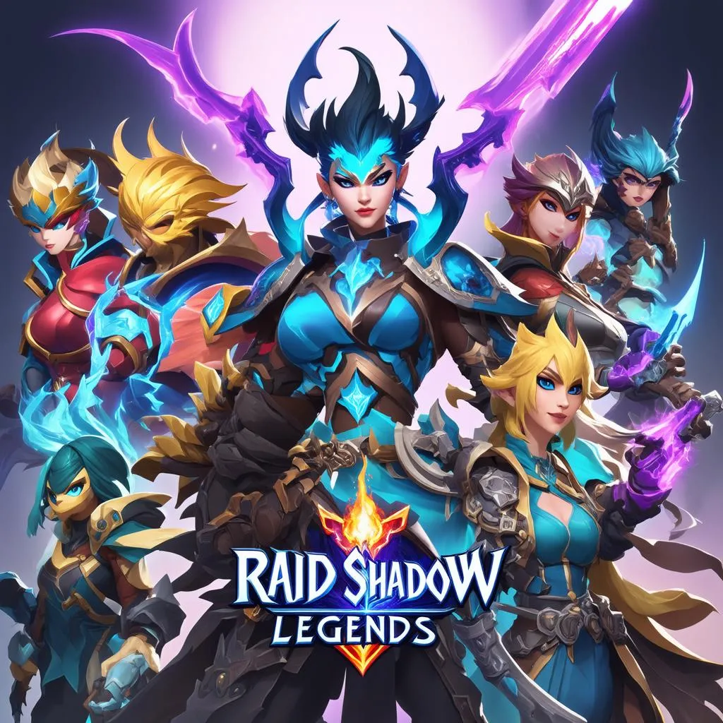 Các nhân vật trong game Raid Shadow Legends