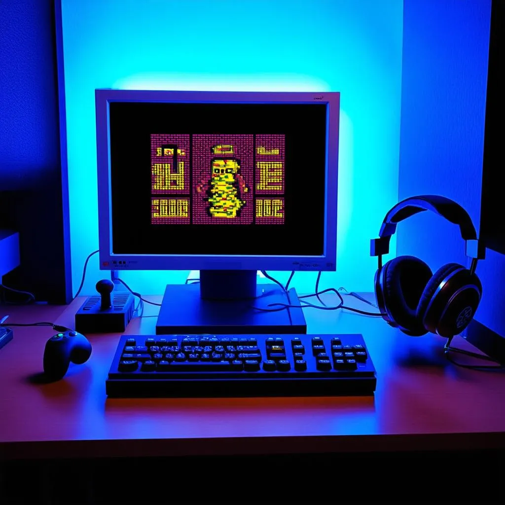 Retro Gaming Setup