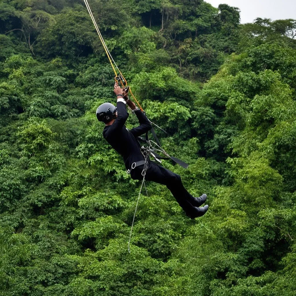 Rico Rodriguez Dùng Móc Câu Để Di Chuyển