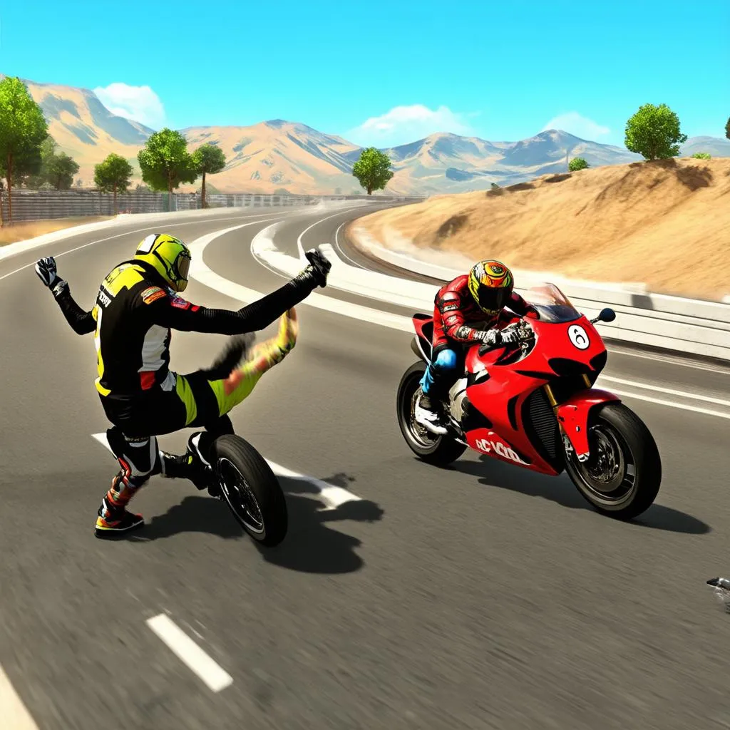 Road Rash Gameplay