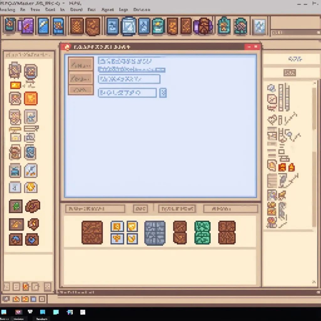 Giao diện RPG Maker