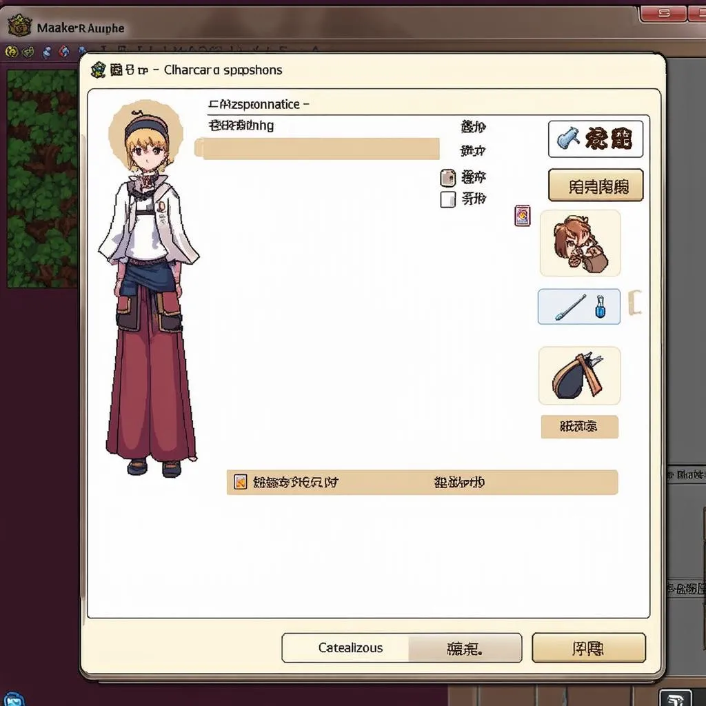 Tạo nhân vật trong RPG Maker