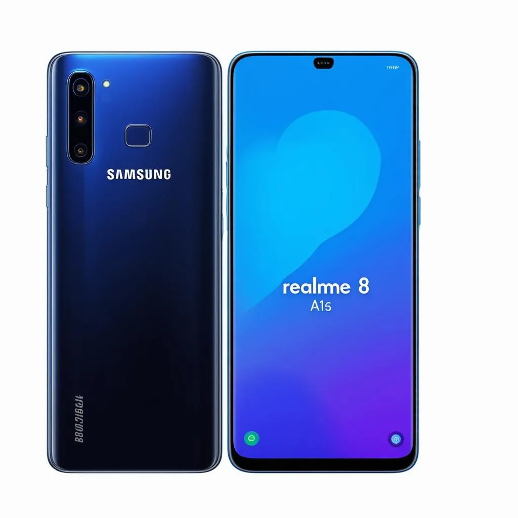 So sánh Samsung A10s và Realme 8